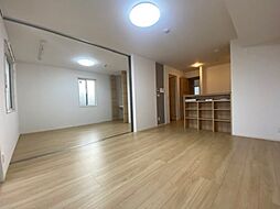 JR可部線 古市橋駅 徒歩8分の賃貸アパート 2階2LDKのリビング/ダイニング