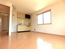 広島高速交通アストラムライン 上安駅 徒歩5分の賃貸アパート 2階2LDKのリビング/ダイニング