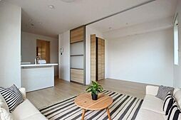 広島高速交通アストラムライン 上安駅 徒歩5分の賃貸アパート 3階1LDKのリビング/ダイニング