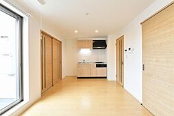 広島電鉄1系統 宇品4丁目駅 徒歩4分の賃貸アパート 1階1LDKのリビング/ダイニング