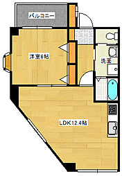 メゾン積 1LDKの間取図画像