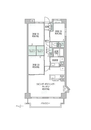 3LDK、価格...