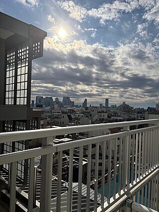 新宿方面が一望...