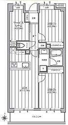 間取図画像 2SLDK