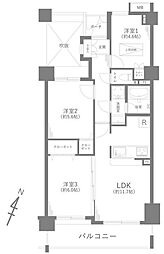 間取図画像 3LDK