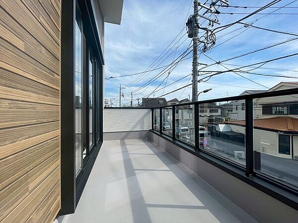 バルコニーを拡大表示