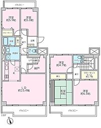 シーアイハイツ和光A棟 5SLDKの間取図画像