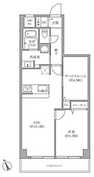 ライオンズマンション成増 1LDKの間取図画像