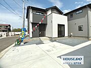 ◎外観：9-4号棟（4/13撮影）【建物完成しました！全18棟の大型分譲◎】◆TX「柏たなか」駅 徒歩18分！◆お子様の学校は、田中小学校・田中中学校！