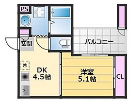 ロイヤルガーデン堺 601 ｜ 大阪府堺市堺区櫛屋町東2丁1-4（賃貸マンション1DK・6階・25.56㎡） その2