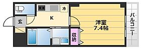 Le bonheur de 三国ヶ丘（ルボヌールドゥ三国ヶ丘） 202 ｜ 大阪府堺市堺区向陵中町3丁5-10（賃貸マンション1K・2階・26.73㎡） その2