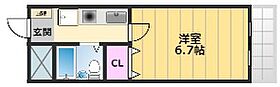 SHRIKE2（シュライク2） 105 ｜ 大阪府堺市堺区向陵中町6丁7-27（賃貸マンション1K・1階・18.90㎡） その2