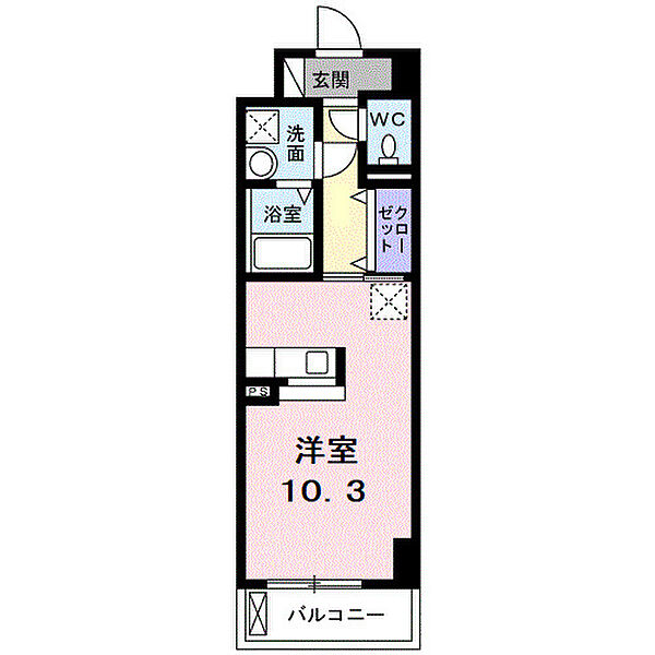 グランコート・エルクラージュ 206｜大阪府堺市北区百舌鳥梅町3丁(賃貸マンション1R・2階・29.88㎡)の写真 その2