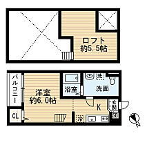 ラ・シャンス 205 ｜ 大阪府堺市堺区大仙中町14-4（賃貸アパート1K・2階・20.12㎡） その2