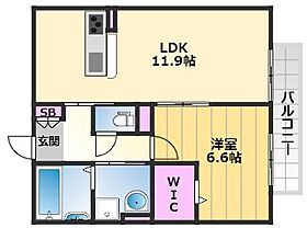 ミナミ浜寺 105 ｜ 大阪府堺市西区浜寺南町3丁11-6（賃貸アパート1LDK・1階・46.97㎡） その2