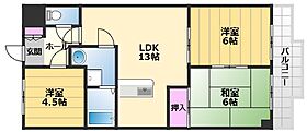 プレオール鳳 101 ｜ 大阪府堺市西区鳳東町6丁682-1（賃貸マンション2LDK・1階・63.40㎡） その2