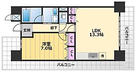 甲燿 804 ｜ 大阪府堺市堺区北三国ヶ丘町8丁7-22（賃貸マンション1LDK・8階・48.60㎡） その2