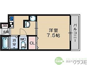 大阪府茨木市竹橋町3-11（賃貸マンション1K・3階・24.00㎡） その2