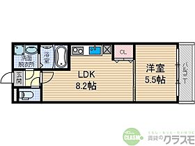 大阪府茨木市蔵垣内3丁目（賃貸アパート1LDK・3階・31.50㎡） その2