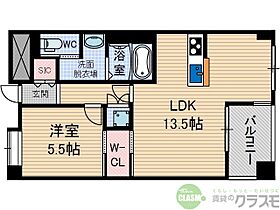 大阪府茨木市上郡2丁目（賃貸マンション1LDK・1階・46.34㎡） その2