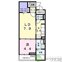 大阪府摂津市東一津屋（賃貸マンション1LDK・2階・39.32㎡） その2