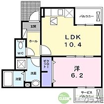 大阪府茨木市上野町（賃貸アパート1LDK・1階・41.70㎡） その2