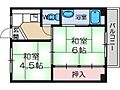 ビレッジハウス茨木1号棟1階4.3万円
