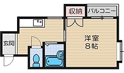 ハイツリバード 4階/-