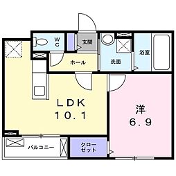 ハイツ若草 1階