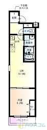 フジパレス吹田岸部 1LDKの間取図画像