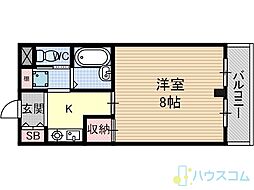 グランディール茨木 2階