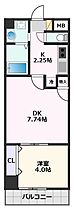 パーラム豊津 203 ｜ 大阪府吹田市出口町22-4（賃貸マンション1LDK・2階・33.02㎡） その2