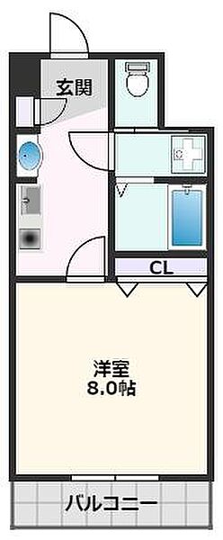 フルハウス 302｜大阪府摂津市別府3丁目(賃貸マンション1K・3階・23.86㎡)の写真 その2