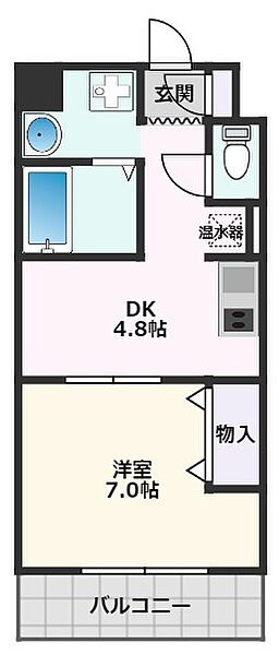 第17関根マンション 1007｜大阪府吹田市南金田2丁目(賃貸マンション1DK・10階・28.74㎡)の写真 その2