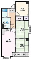 ネオハイツ大貫  ｜ 大阪府吹田市山手町2丁目12-14（賃貸マンション3LDK・2階・57.65㎡） その2