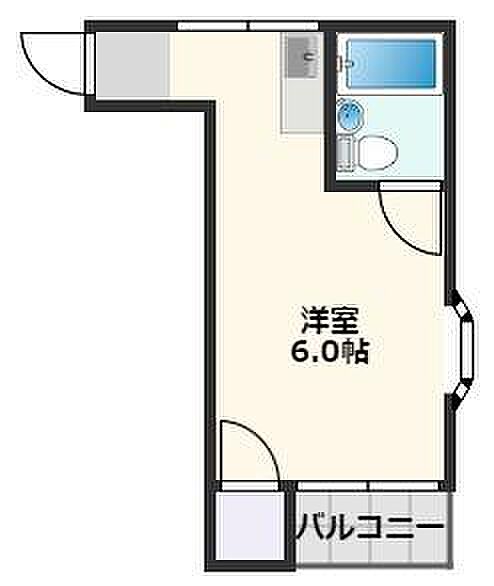 ＪＰアパートメント吹田III 201｜大阪府吹田市高城町(賃貸マンション1R・2階・15.00㎡)の写真 その2