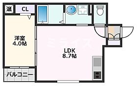 アルカサル吹田  ｜ 大阪府吹田市南清和園町3588-2（賃貸アパート1LDK・1階・29.55㎡） その2