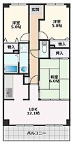 グラシュー森 1006 ｜ 大阪府吹田市佐井寺南が丘（賃貸マンション3LDK・10階・70.02㎡） その2