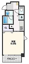 カラコレス穂波 502 ｜ 大阪府吹田市穂波町（賃貸マンション1K・5階・27.73㎡） その2