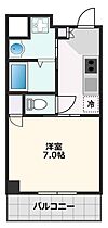 カーサ・ロイヤル吹田1番館 801 ｜ 大阪府吹田市内本町2丁目（賃貸マンション1K・8階・25.71㎡） その2