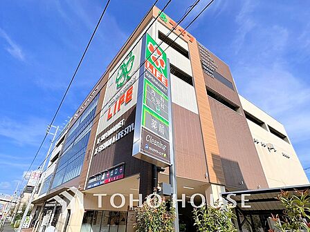 ライフ溝口店　距離500ｍ