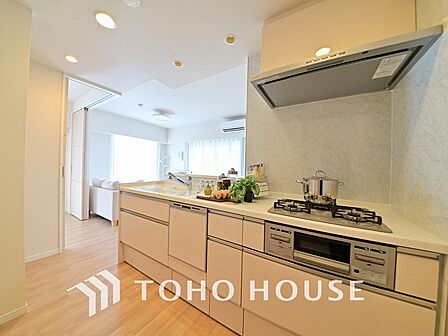 デザインと機能性を兼ね備えたシステムキッチン