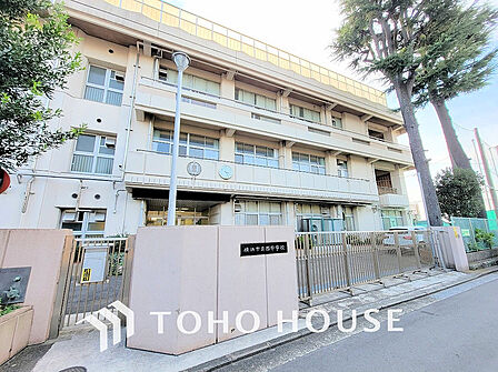 横浜市立西中学校 距離600m