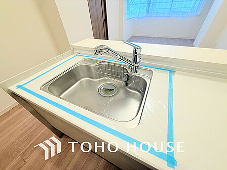 浄水機付きのシステムキッチンでお料理も楽しくなりますね