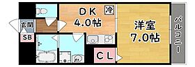 兵庫県神戸市灘区篠原本町２丁目（賃貸マンション1K・3階・28.00㎡） その2