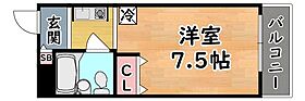 兵庫県神戸市灘区烏帽子町２丁目（賃貸マンション1K・4階・18.20㎡） その2