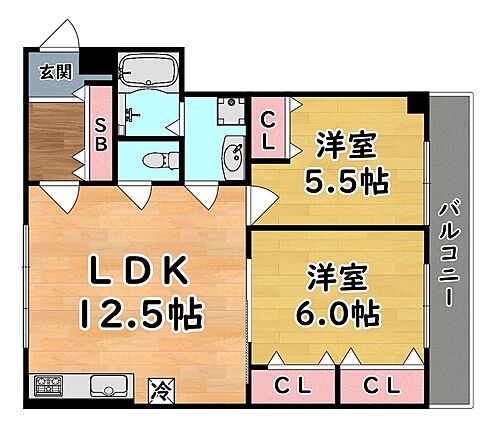 毎日マンション_間取り_0