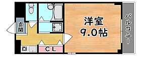 兵庫県神戸市灘区大石南町１丁目（賃貸マンション1K・3階・26.28㎡） その2