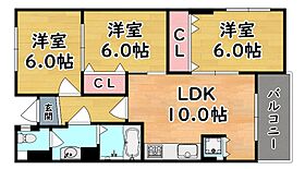 兵庫県神戸市灘区高尾通４丁目（賃貸マンション3LDK・2階・67.50㎡） その2