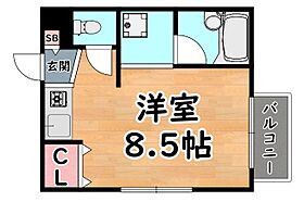 兵庫県神戸市灘区岩屋北町３丁目（賃貸アパート1R・1階・22.77㎡） その2